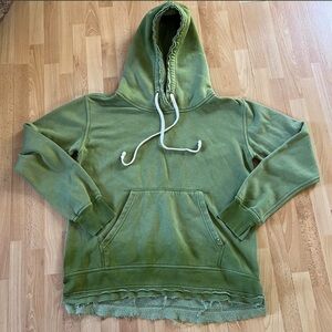 We the Free ombré Olive Green Hoodie